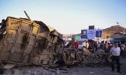 گزارش اولیه پلیس راه راهور فراجا درباره حادثه حریق در محور سنندج ـ همدان