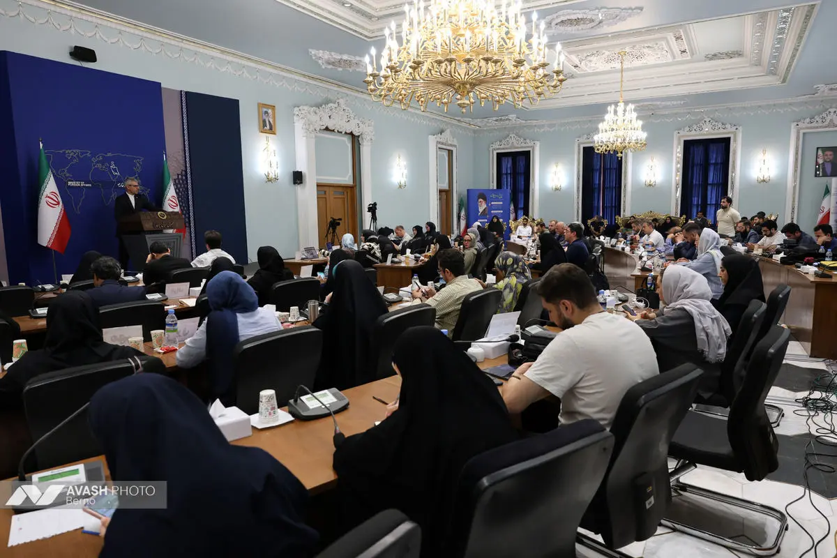 نشست خبری سخنگوی وزارت امور خارجه