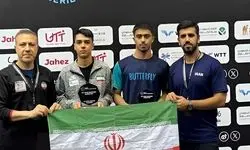 قهرمانی نماینده ایران در رقابت‌های تنیس روی میز عربستان