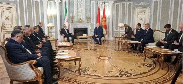 دیدار رسمی روسای جمهور ایران و بلاروس آغاز شد 