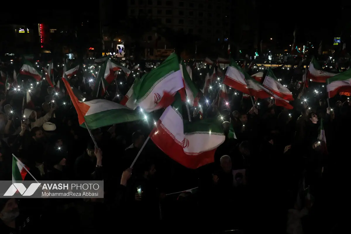 مراسم عزاداری در سوگ رهبر شهید انقلاب - تهران