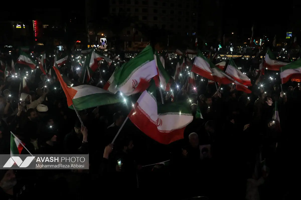 مراسم عزاداری در سوگ رهبر شهید انقلاب - تهران