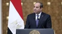 السیسی: توافق غزه پیروزی اراده صلح و پایان رنج مردم فلسطین است