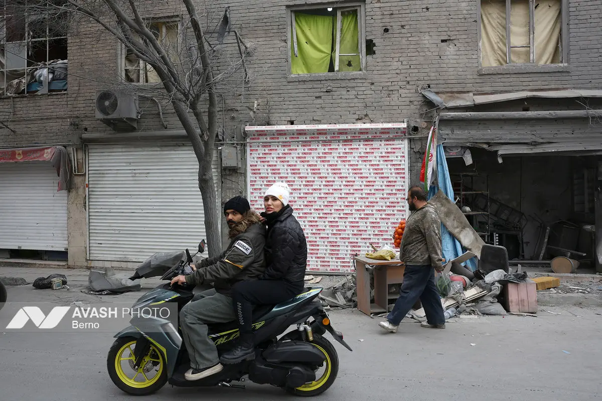 خسارات ناشی از تجاوز هوایی آمریکا و رژیم صهیونیستی به ایران - تهران