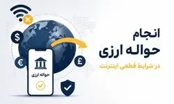 انجام حواله ارزی در شرایط قطعی اینترنت 