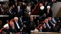غیبت جبلی رییس صداوسیما در مراسم یادبود شهید لاریجانی + عکس 