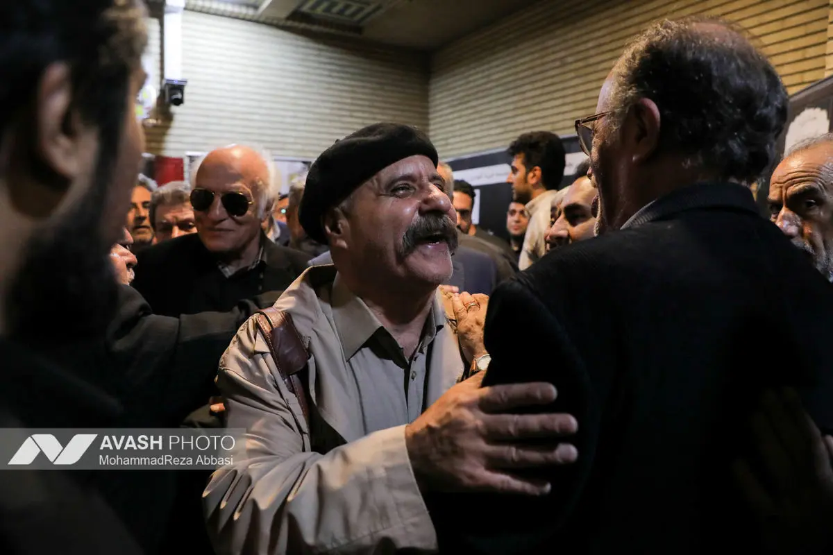 مراسم ترحیم سیدمحمد تاج‌زاده