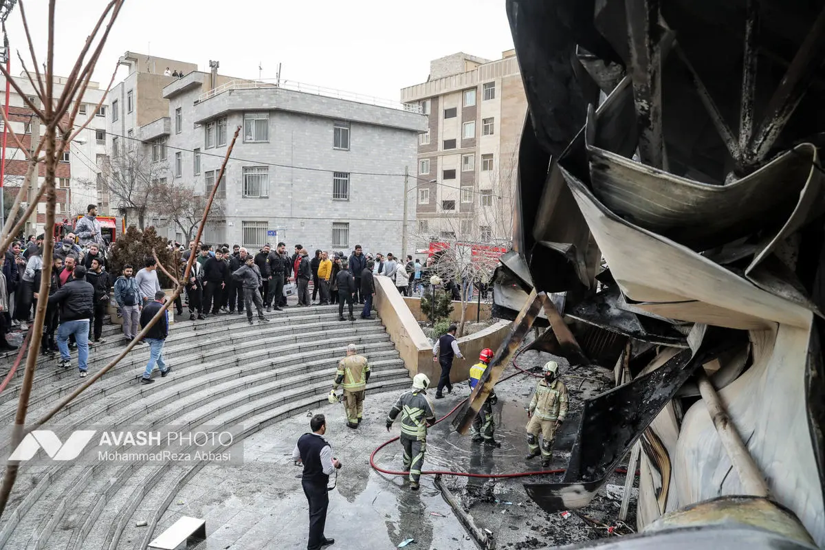 آتش‌سوزی بازار بزرگ جنت‌ - تهران