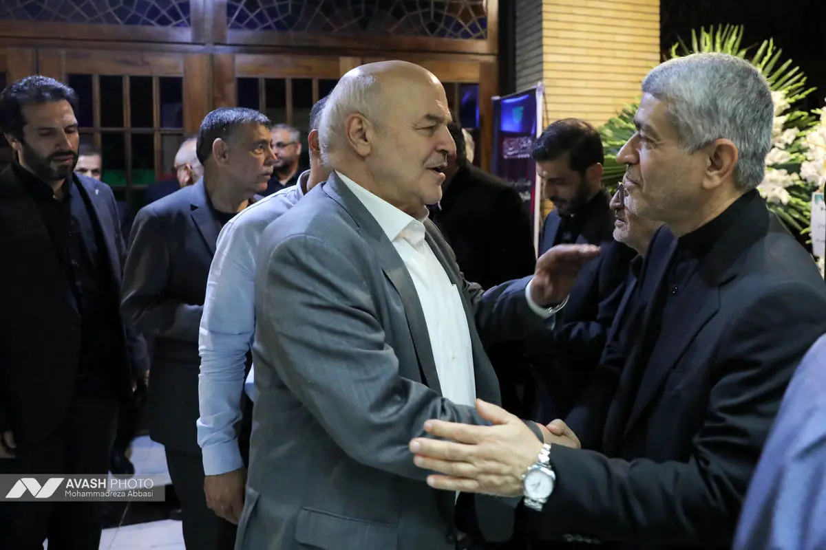 مراسم یادبود حسین طیب‌نیا