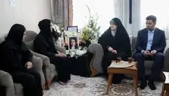 تسلیت دختر رئیس‌جمهور به خانواده الهه حسین‌نژاد 