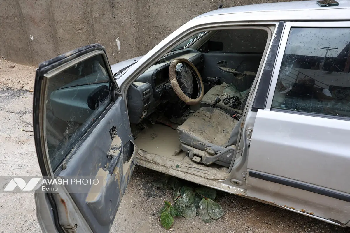 جزیره قشم پس از وقوع سیل