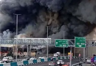 فوری؛ آتش سوزی جنت آباد تحت کنترل است