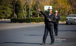 برخورد قاطع پلیس اهواز با خودروهای هنجارشکن در آخر هفته