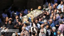 پیکر مرحوم «محمد کاسبی» راهی خانه ابدی شد