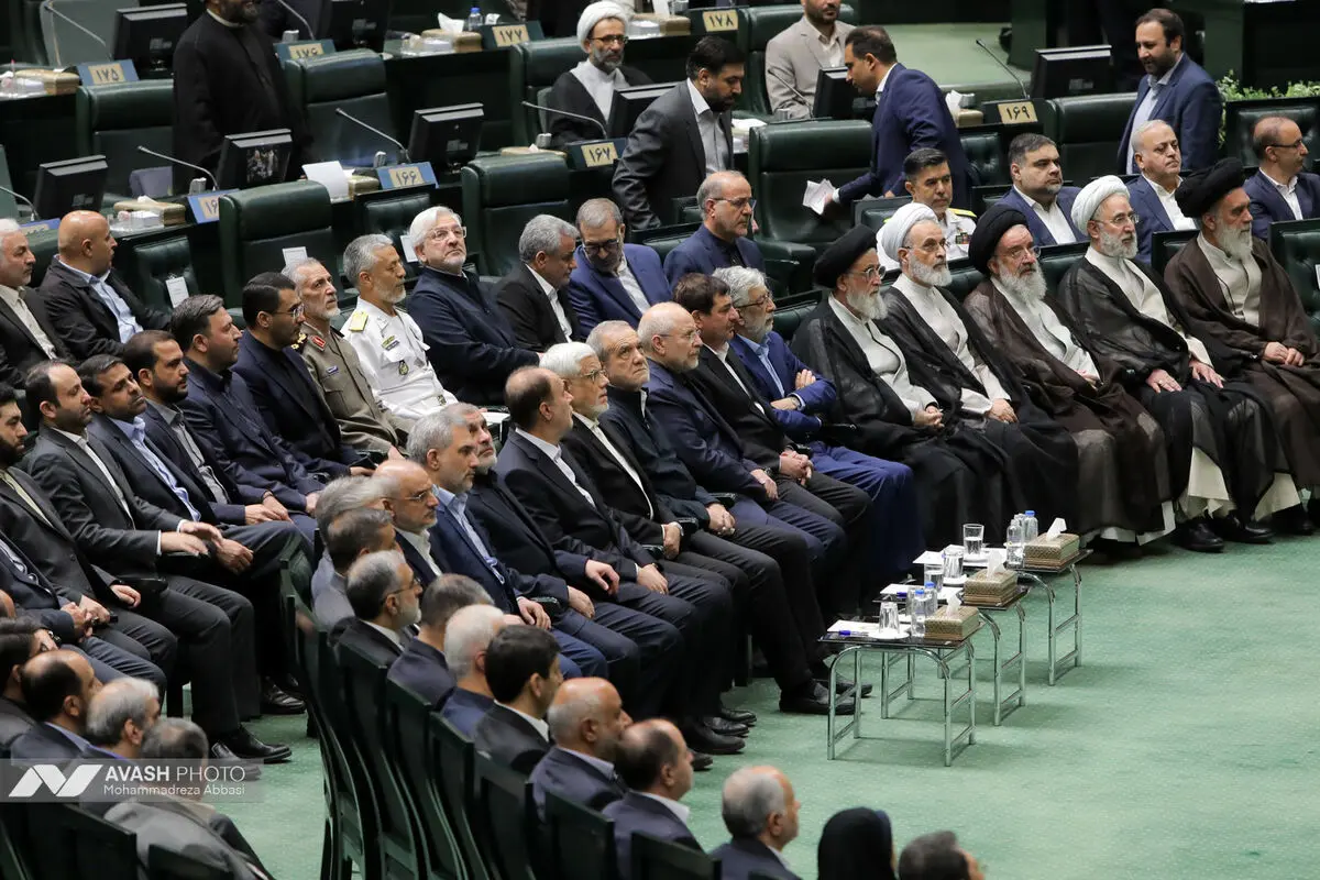 مراسم بزرگداشت شهدای خدمت در مجلس شورای اسلامی