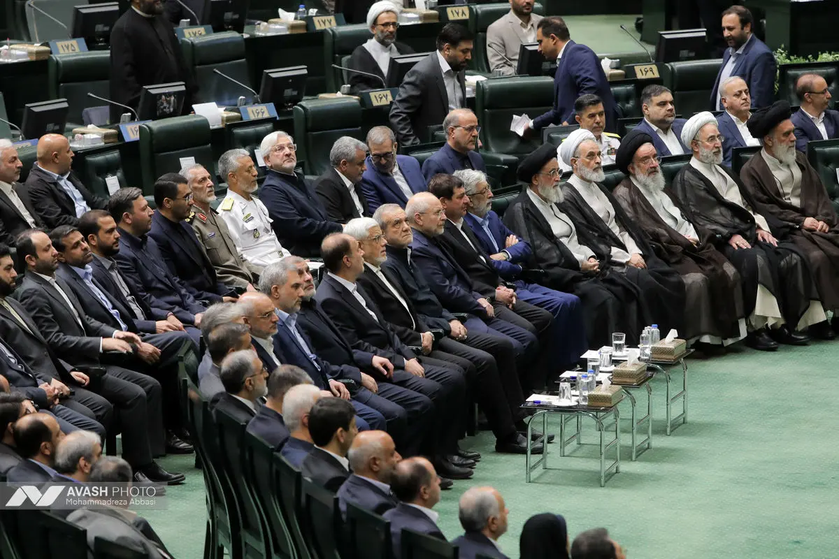مراسم بزرگداشت شهدای خدمت در مجلس شورای اسلامی
