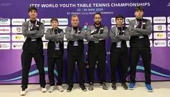 حریف پینگ پنگ بازان نوجوانان ایران مشخص شد