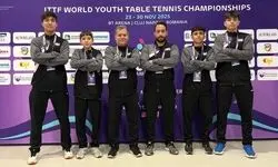 حریف پینگ پنگ بازان نوجوانان ایران ممشخص شد