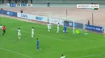 موقعیت و ضربه‌سر خطرناک بازیکن ازبکستان برابر ایران