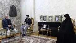 ابلاغ سلام رهبر انقلاب به خانواده سپهبد شهید موسوی