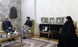 ابلاغ سلام رهبر انقلاب به خانواده سپهبد شهید موسوی