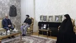 ابلاغ سلام رهبر انقلاب به خانواده سپهبد شهید موسوی