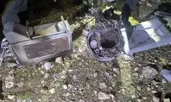 کشف هواگرد ساقط‌شده دشمن در ارتفاعات بختگان فارس