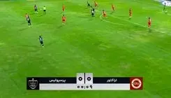 خلاصه بازی تراکتور 1 - پرسپولیس 1