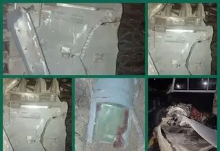 یک فروند موشک کروز در آسمان رودبار جنوب رهگیری و منهدم شد