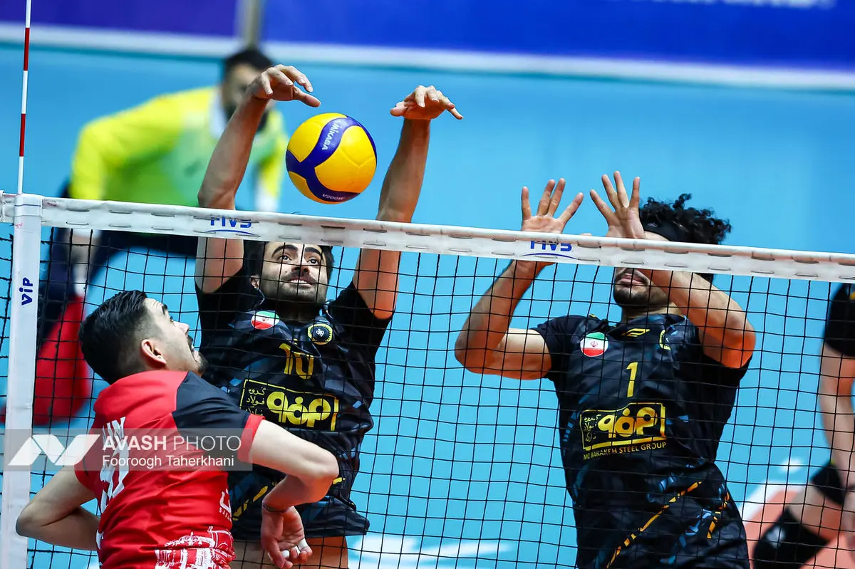دیدار تیم های والیبال شهرداری ارومیه و سپاهان