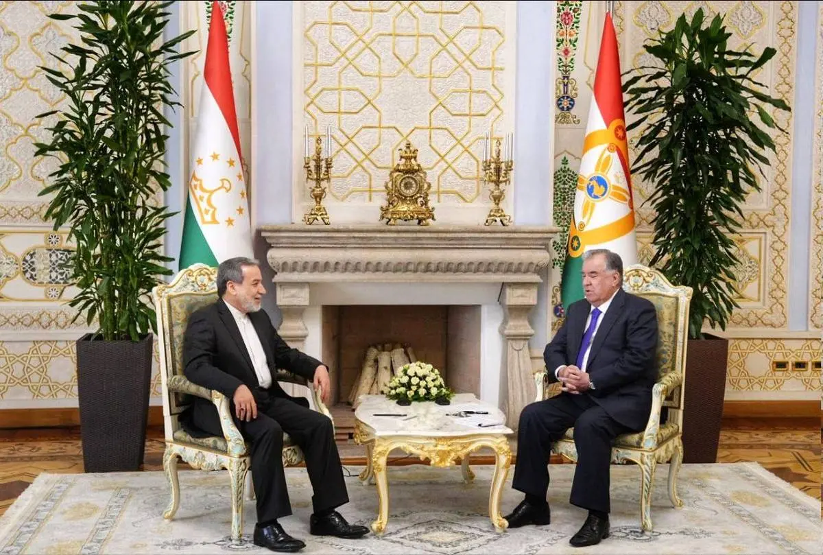 دیدار عراقچی با رئیسجمهور تاجیکستان