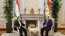 دیدار عراقچی با رئیس‌جمهور تاجیکستان
