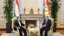 دیدار عراقچی با رئیس‌جمهور تاجیکستان