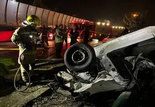 عدم توجه به جلو در حین رانندگی جان عابرپیاده را گرفت