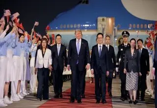 پایان سفر ترامپ به چین
