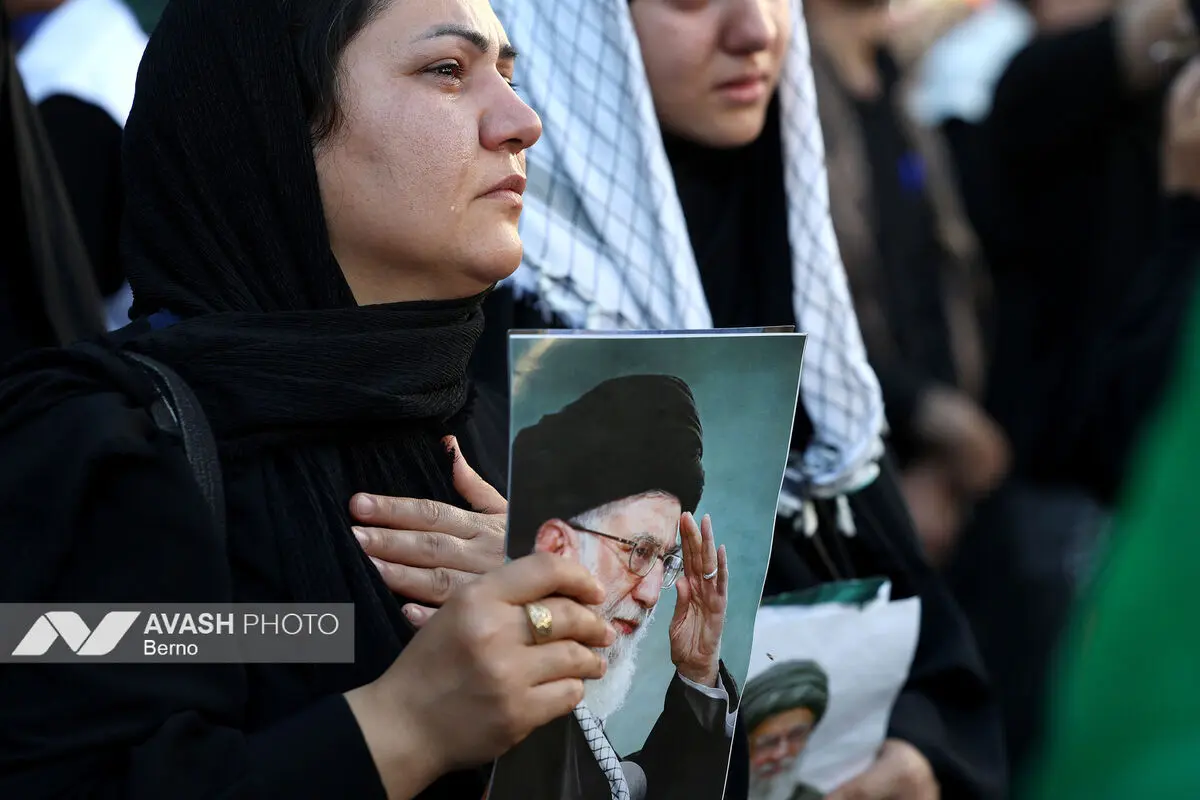 مراسم تشییع پیکر مطهر رهبر شهید انقلاب - مشهد