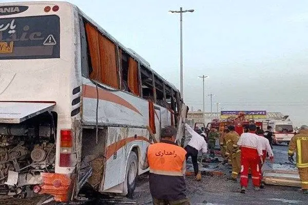 جزئیات جدید از مصدومان حادثه انحراف اتوبوس