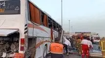 جزئیات جدید از مصدومان حادثه انحراف اتوبوس