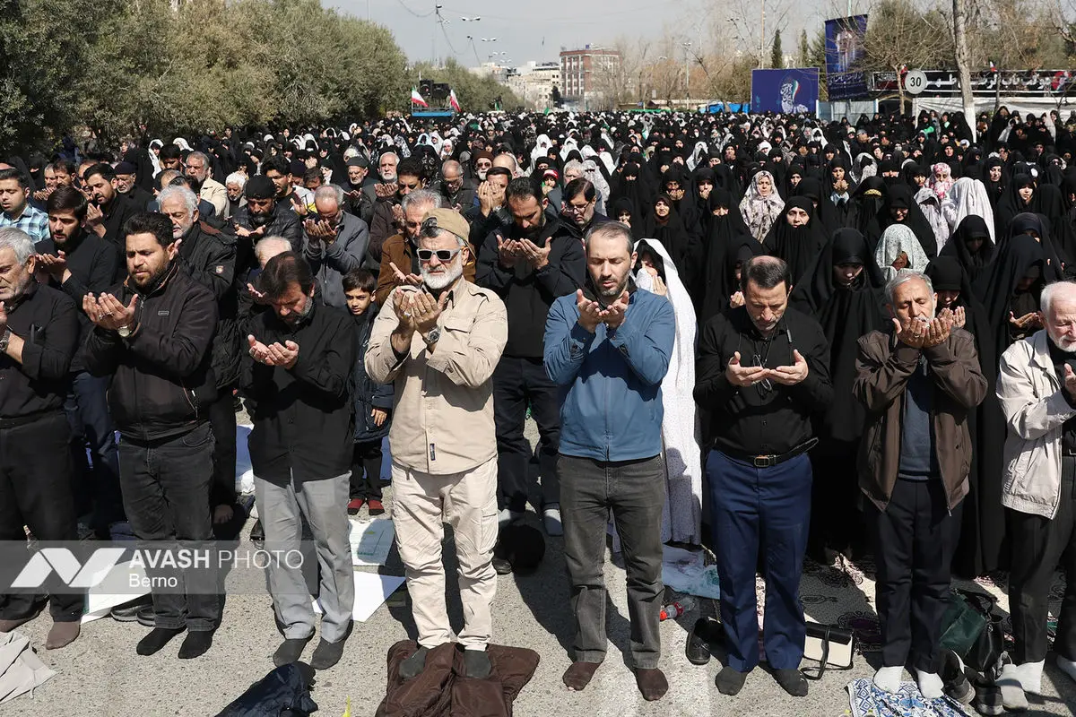نماز سیاسی - عبادی جمعه تهران