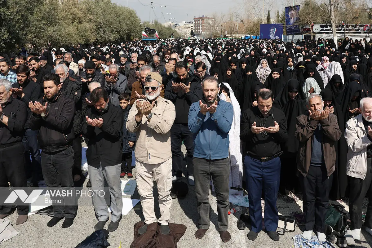 نماز سیاسی - عبادی جمعه تهران