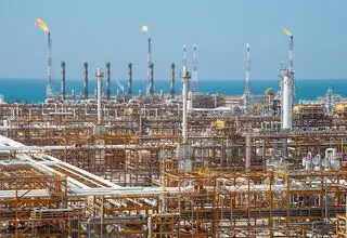 آتش‌سوزی در پارس جنوبی مهار شد