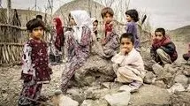 زخم گرسنگی بر صورت کودکان ایرانی 