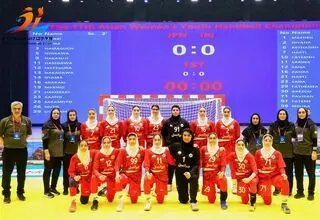 برتری هندبال ایران برابر هنگ‌کنگ