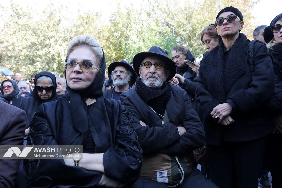 مراسم تشییع پیکر هادی مرزبان