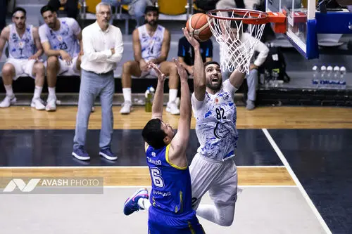 لیگ برتر بسکتبال -  استقلال تهران و پترو نوین ماهشهر 