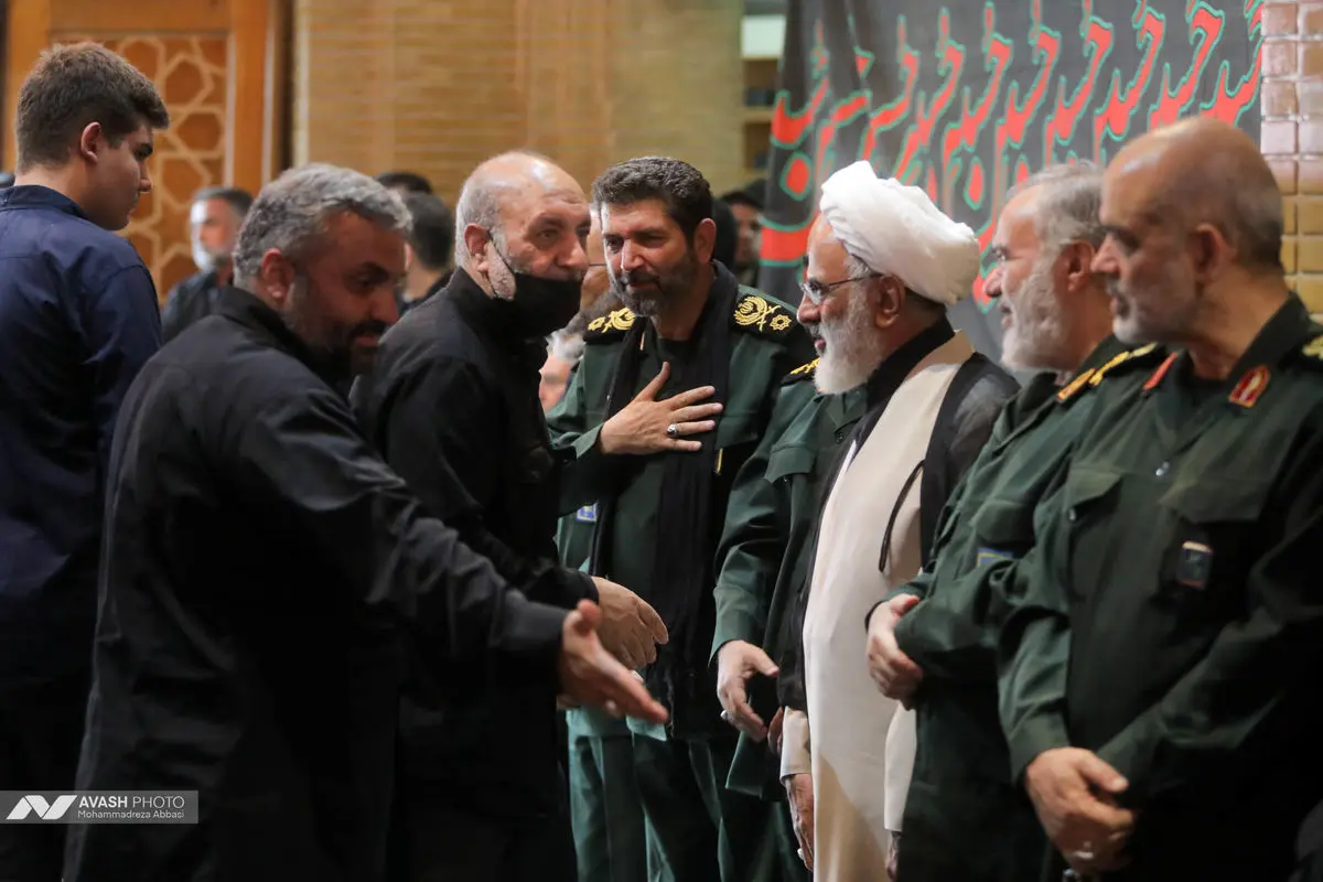 مراسم یادبود شهید سرلشکر حسین سلامی