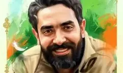 مراسم تشیع جنازه آتش‌نشان حادثه بابا نظر مشهد