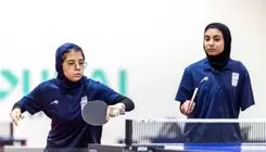 دو مدال برنز برای تیم‌های دوبل دختران و پسران پاراتنیس روی میز ایران 