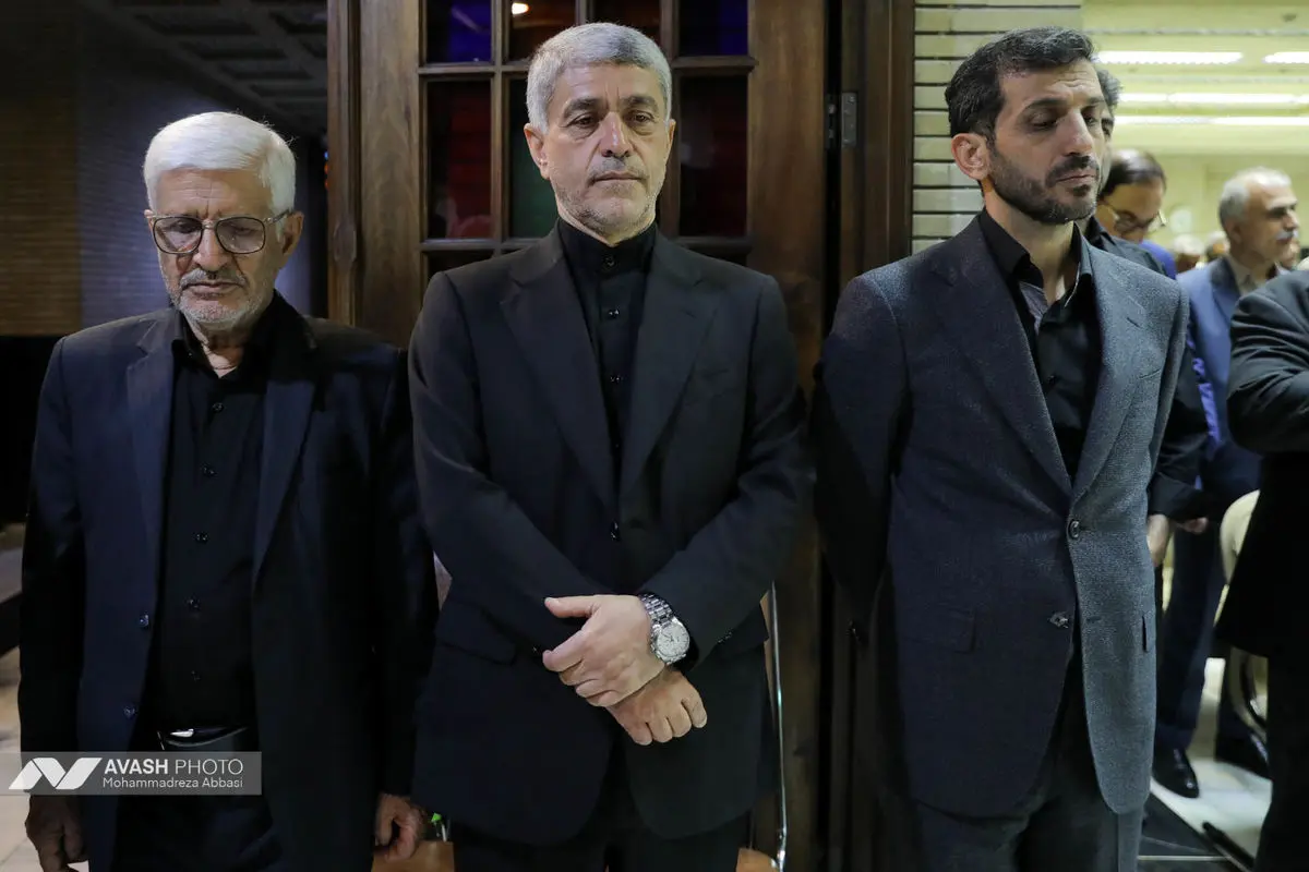 مراسم یادبود حسین طیب‌نیا
