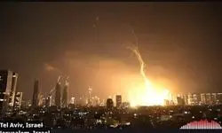 حملات جدید موشکی ایران به اسرائیل 